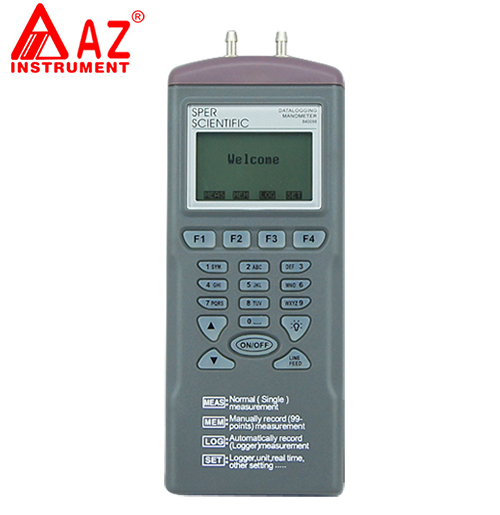 臺灣衡欣 AZ9632 智能型精密數字壓力計壓力表 電子數顯壓力計 壓差表