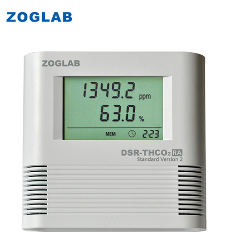 佐格/ZOGLAB 溫濕度二氧化碳記錄儀 DSR-THCO2