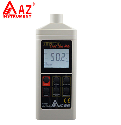 臺灣衡欣 AZ8928噪音儀 噪音計 噪音檢測儀 分貝儀 聲級計測試儀