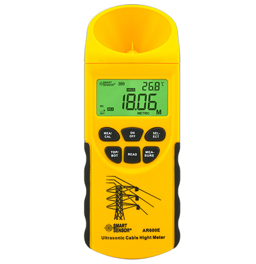 ?，擜R600E 架空線纜測高儀 超聲波測距儀電力線纜高度測量儀