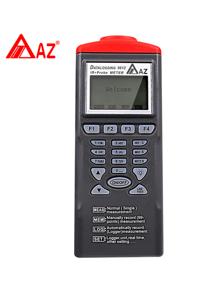 衡欣AZ9612智慧型紅外線測溫儀記錄器