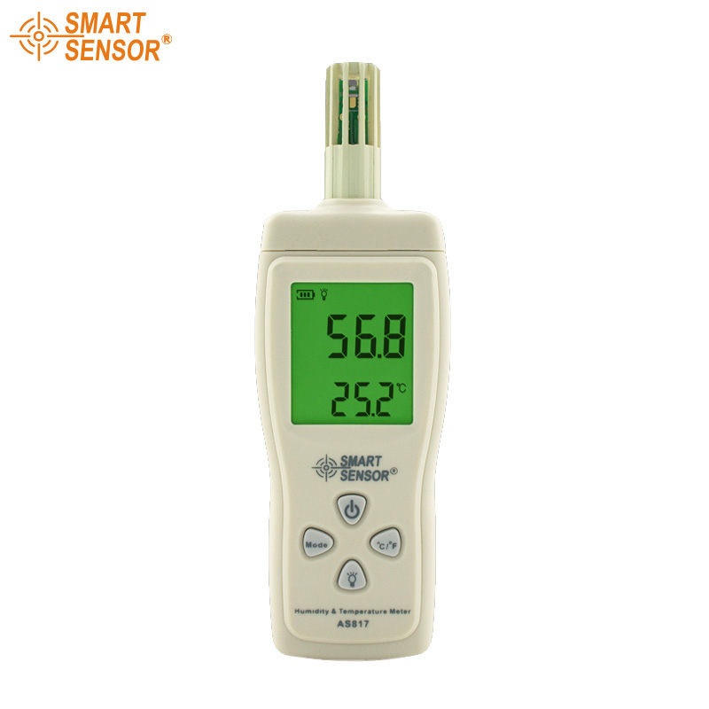 ?，擜S817工業溫濕度計高精度溫濕度檢測儀迷你手持式溫濕度計